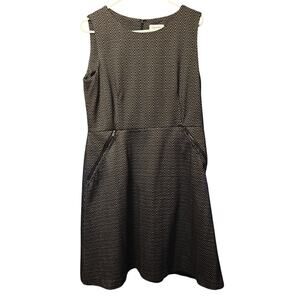Calvin Klein chevron dress